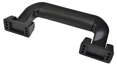 Plastic Handle Suitcase Style in Black